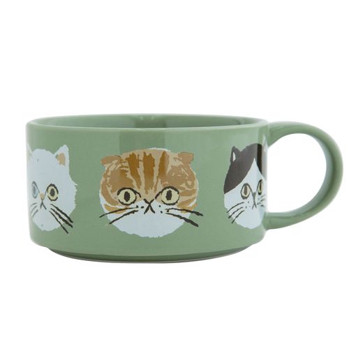 4995394276109



7064ILC013/SE



ビスク
I LOVE CAT！スープマグ セージ