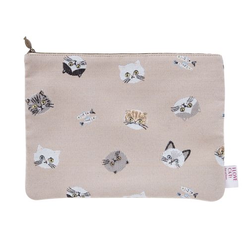 4995394380011



7211ILC061/PK



ビスク
I LOVE CAT！マルチポーチ ピンク