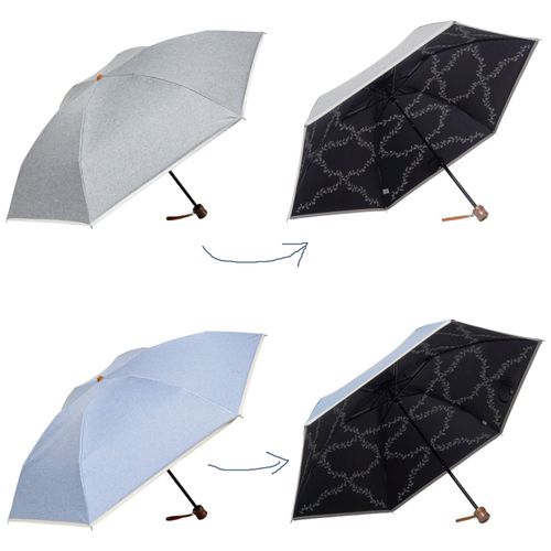 0



0



小木曽産業　
シャンブレー裏フラワープリント 晴雨兼用折傘