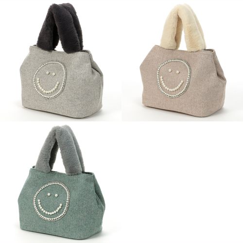 4549932317511



0



クー
COOCO スマイルパール刺繍×エコファーハンドルトートバッグ