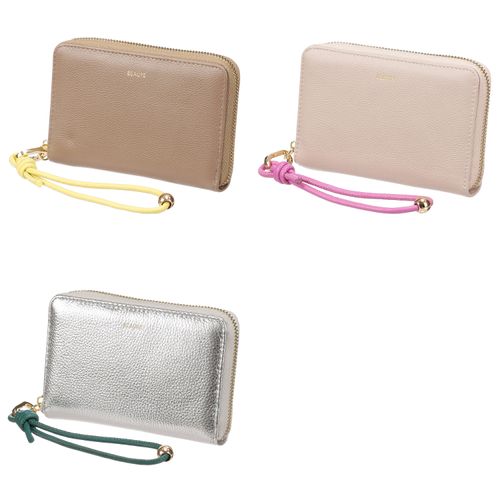 0



0



キューズ
BEAURE 牛革ストラップ付財布