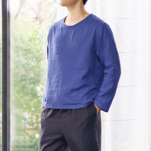 4905296910292



0



内野　
マシュマロガーゼベーシックメンズ長袖Tシャツ