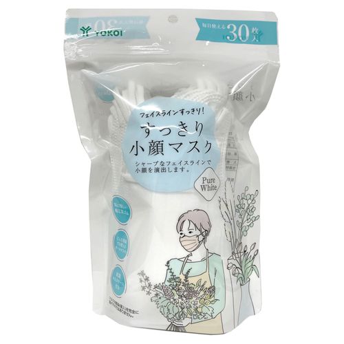 4979773320225



FS30-WH



ヨコイ
すっきり小顔マスク ピュアホワイト 30枚入