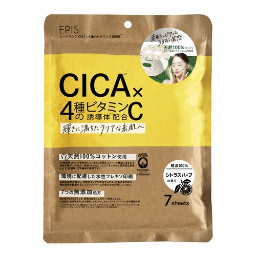 4571529252110



SM01



ＥＰＩＳ
EPIS シートマスク CICA×4VC