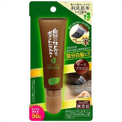 4571138552731







ブレーンコスモス
利尻昆布エキス配合自然に仕上がるポイントヘアカラーダークブラウン