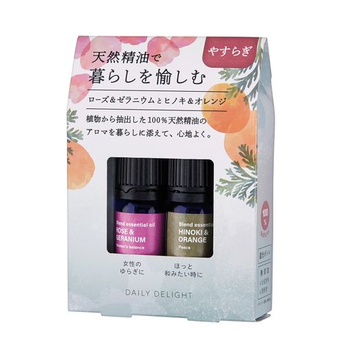 4517161171709



016-78-003



グローバル　プロダクト　プランニング
DD精油セット ローズ＆ゼラニウムとヒノキ＆オレンジ