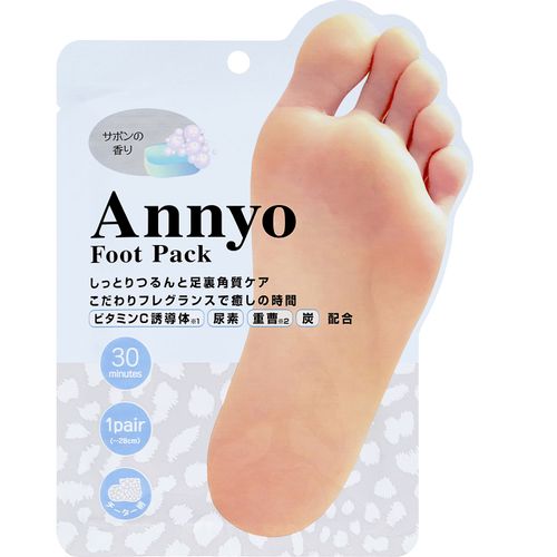 4966680248582







ピエラス
Annyo（アンヨ） フットパック チーター柄 サボンの香り