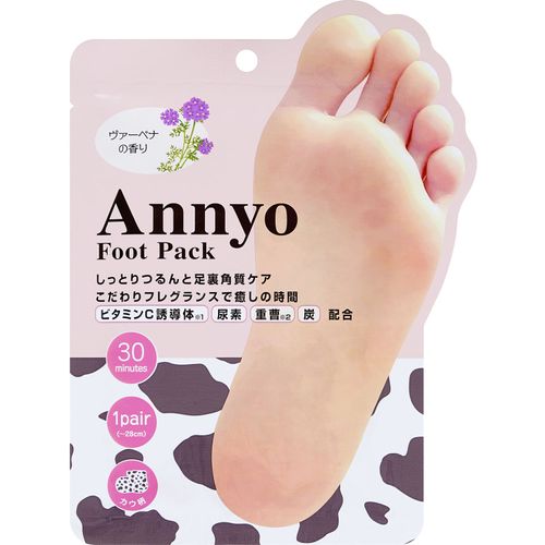 4966680248599







ピエラス
Annyo（アンヨ） フットパック カウ柄 ヴァーベナの香り