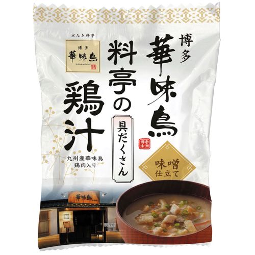 4940983691030







トリゼンフーズ　
博多 華味鳥 料亭の鶏汁