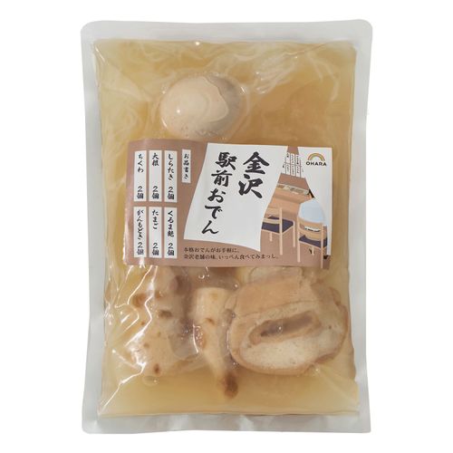 4970671241636







オハラ
金沢駅前おでん 670g