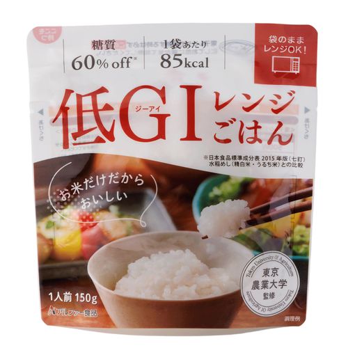 4970941521109







アルファー食品　
アルファ化米 低GIレンジご飯