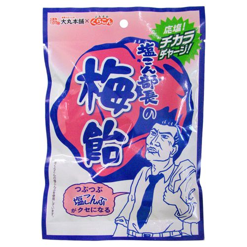 4901922713381







大丸本舗
塩こん部長の梅飴