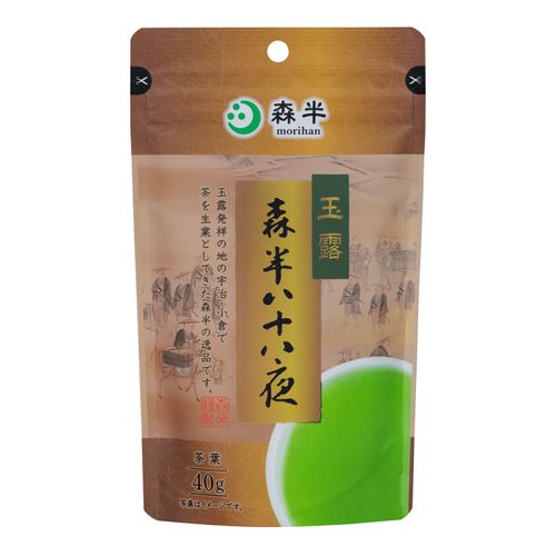 4901321115540







共栄製茶　
森半 八十八夜玉露 40g