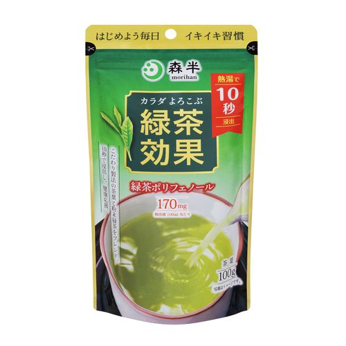 4901321125358







共栄製茶　
森半 熱湯で10秒 カラダよろこぶ緑茶