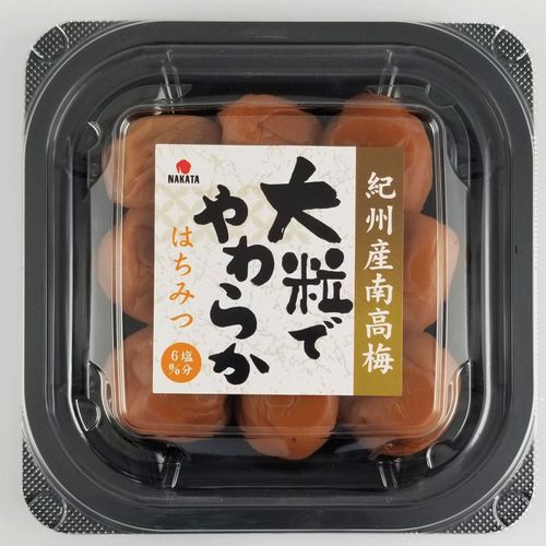 4904046031003



2214



中田食品　
紀州産南高梅大粒 やわらか蜂蜜