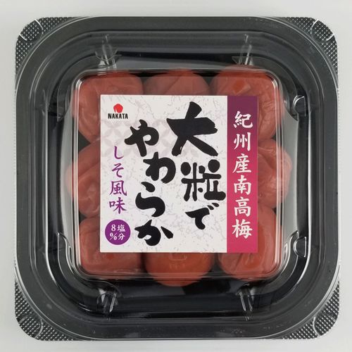 4904046031010



2215



中田食品　
紀州産南高梅 やわらか大粒しそ風味