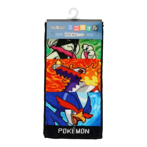 4548387436815



PK43681



粧美堂　
ポケモン ミニタオル2枚組 2412新柄B