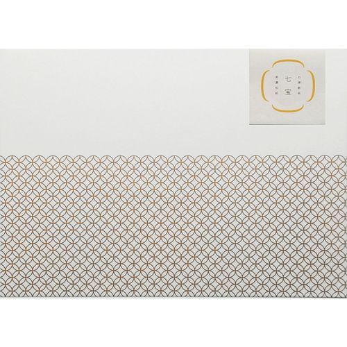 4582166631060



SSP-01-G5



ＡＤＶＡＩＴＡ
お膳敷紙 七宝 金 5枚入り