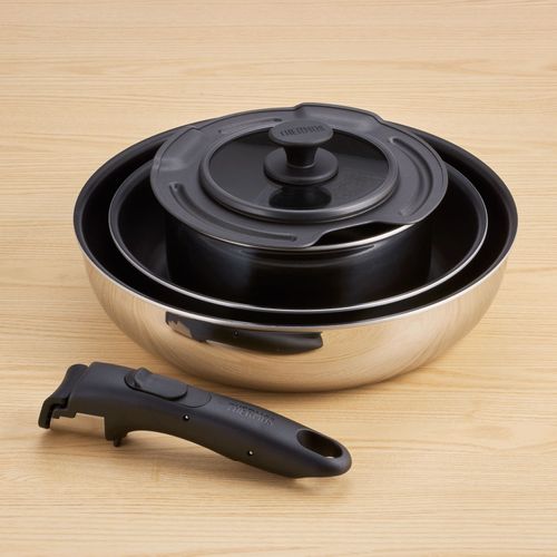 4562344406048



KSF-5A



サーモス　
THERMOS（サーモス） 取っ手の取れるフライパン 5点セット