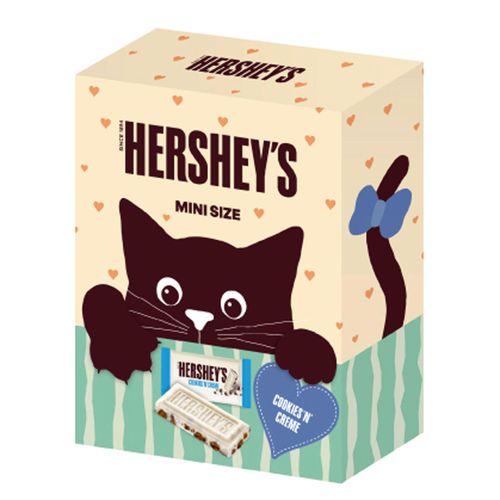 4955239009637



3501495



鈴商
ハーシー ハングリーキャットBOX・クッキー＆クリーム ミニバー12P