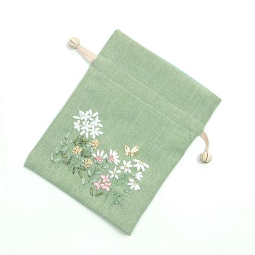 0



QLH25/2428-P



クレイブ
リボン刺繍 グリーン 巾着