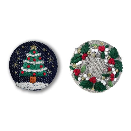 0



0



Ｂｅよんど
手刺繍くるみブローチ クリスマス