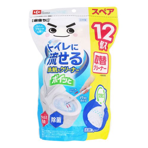 4573177599296



C01295



レック　
LEC（レック） 激落ちくん トイレに流せる洗剤入クリーナー ポイッと 取替クリーナー
