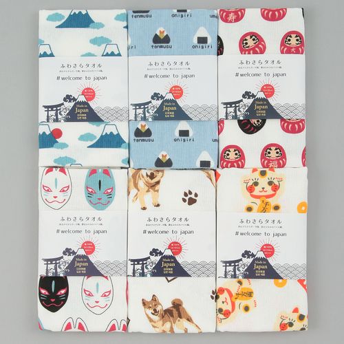 4985036214927



0



犬飼タオル　
ふわさらフェイスタオル welcome to japan