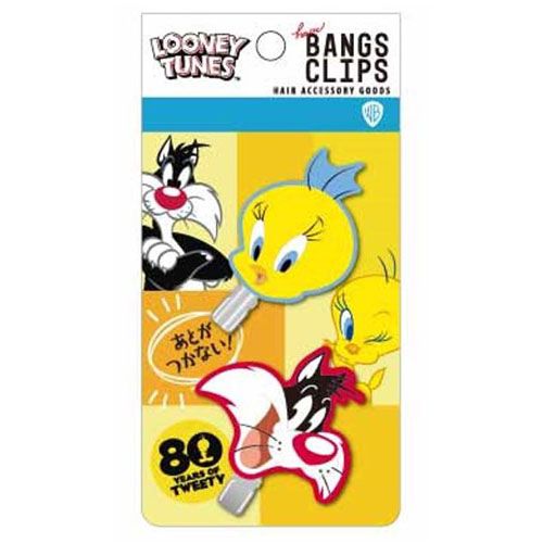 4548387388480



WB38848



粧美堂　
LOONEY TUNES 前髪クリップ ＜TWEETY＆SYLVESTER＞