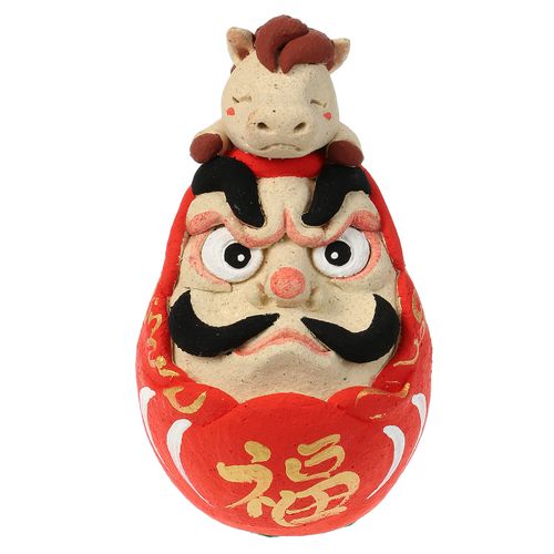 0



0



陶もと
福だるま置物 午