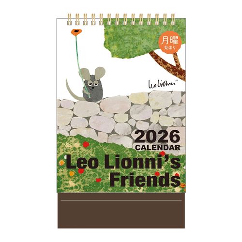 4905426711331



M09540



学研ステイフル
LEO レオレオニ 卓上カレンダー（月曜始まり）