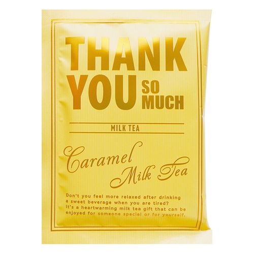 4909288124407



12440 10ｹﾀﾊﾞ



陶和
THANK YOU インスタントキャラメルミルクティ1P