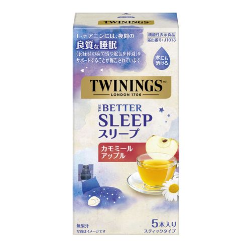 4901305142562







片岡物産　
トワイニング ザ・ベター・スリープカモミールアップルティー5P