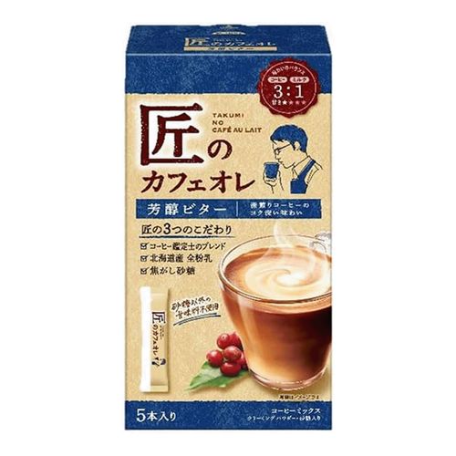 4901305423609







片岡物産　
匠のカフェオレ 芳醇ビター5P