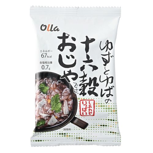4945137476013







コスモス食品
フリーズドライ ゆずと湯葉の十六穀おじや