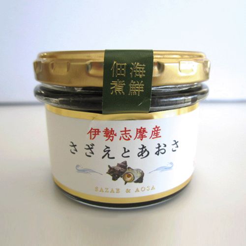 4525589061823







マツキクフーズ　
伊勢志摩産 さざえとあおさの佃煮