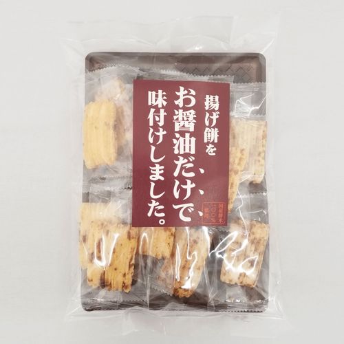 4902724001454







丸井スズキ
揚げ餅をお醤油だけで味付けしました。