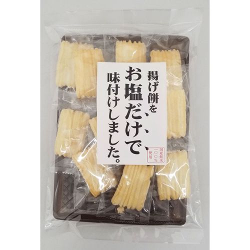 4902724001461







丸井スズキ
揚げ餅をお塩だけで味付けしました。