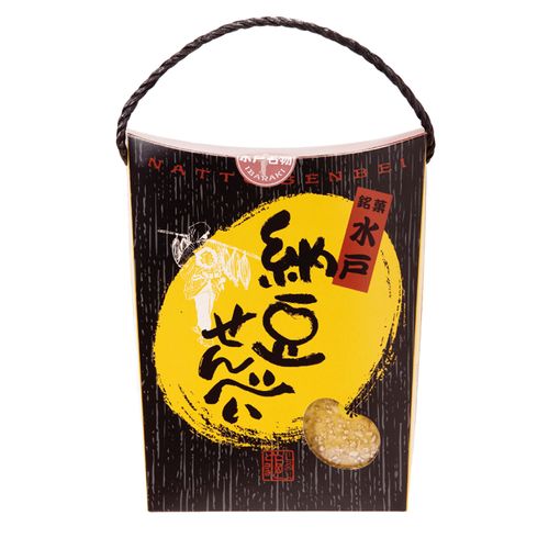4954599058286







亀印製菓　
亀じるし 水戸納豆せんべい14枚入り