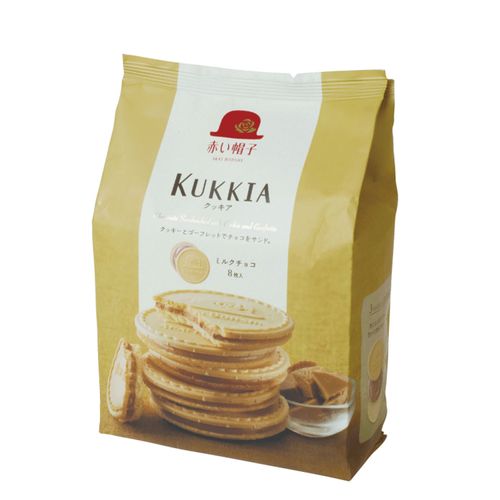 4975186250036







国分首都圏　
赤い帽子 クッキアミルクチョコ8枚