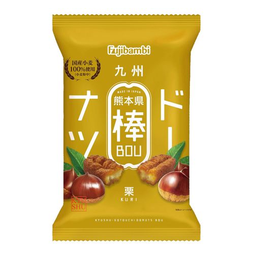 4902469512574







フジバンビ
九州ご当地ドーナツ棒12本・栗（熊本県）