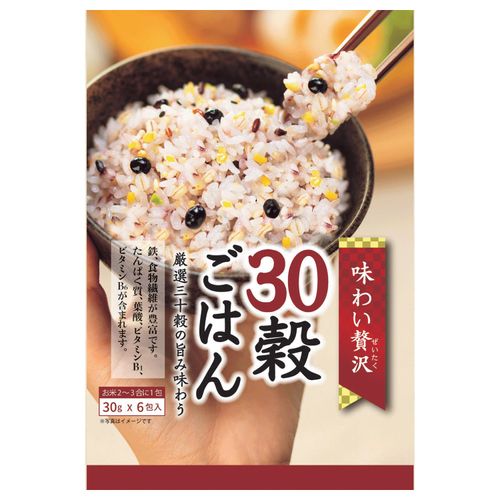 4953575128883







ライフメイト
味わい贅沢30穀ごはん