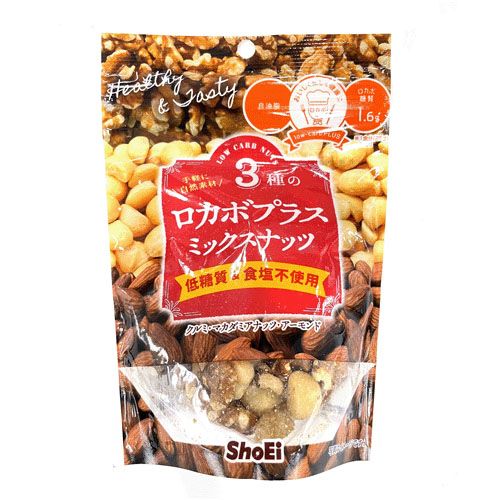 100G X 3ｹﾀﾊﾞ



正栄食品工業
3種のロカボプラスミックスナッツ