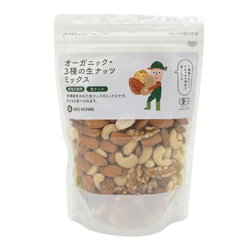 4970860100492



BIONOWA 350G



アルファフードスタッフ
BIONOWA 有機3種の生ナッツミックス350g