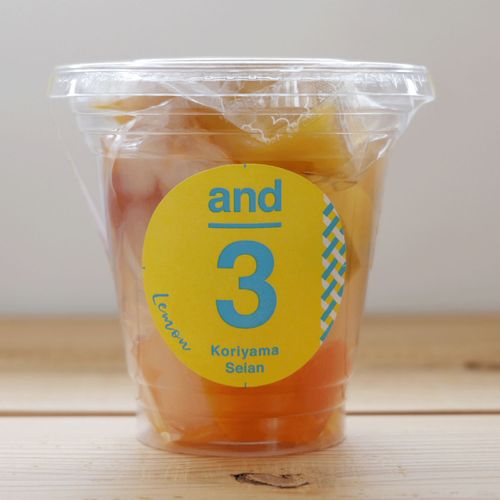 4972180240315



240G



岩手県産株式会社
and3 あんみつ（レモンあん）