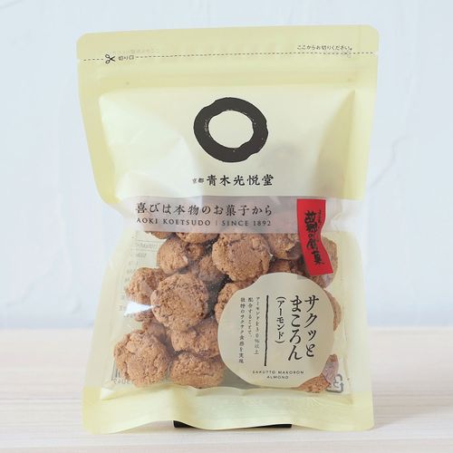 4992107315049



315201



青木光悦堂
サクッとまころん（アーモンド）