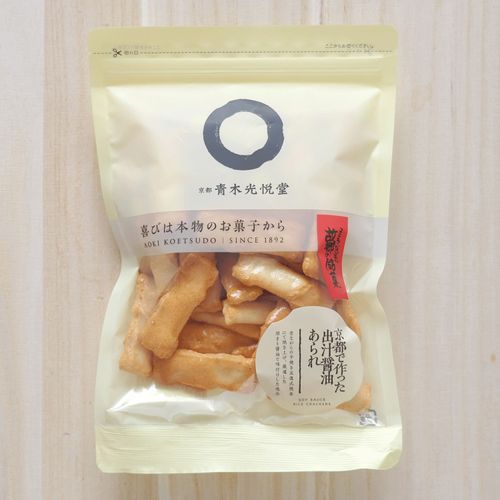 4992107215066



215205



青木光悦堂
京都で作った出汁醤油あられ