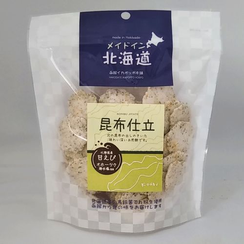 4902454008952



ﾒｲﾄﾞｲﾝﾎｯｶｲﾄﾞｳ



北海道製菓
メイドイン北海道 昆布仕立