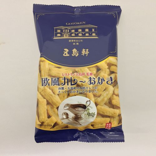 4902454007443



38G 6X12B



北海道製菓
五島軒 欧風カレーおかき38g