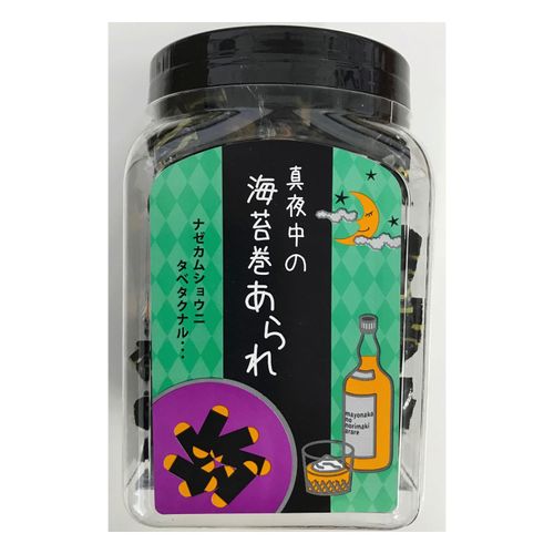 4902454008907







北海道製菓
真夜中の海苔巻あられ（ペット容器入り）